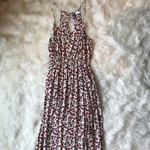 H&M floral maxi dress